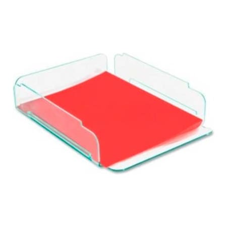 Lorell Lorell Acrylic Single Stacking Letter Tray, Green 80654